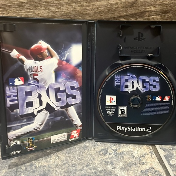 5 for $60 Sony PlayStation 2 The Bigs - Black and White - Picture 2 of 4